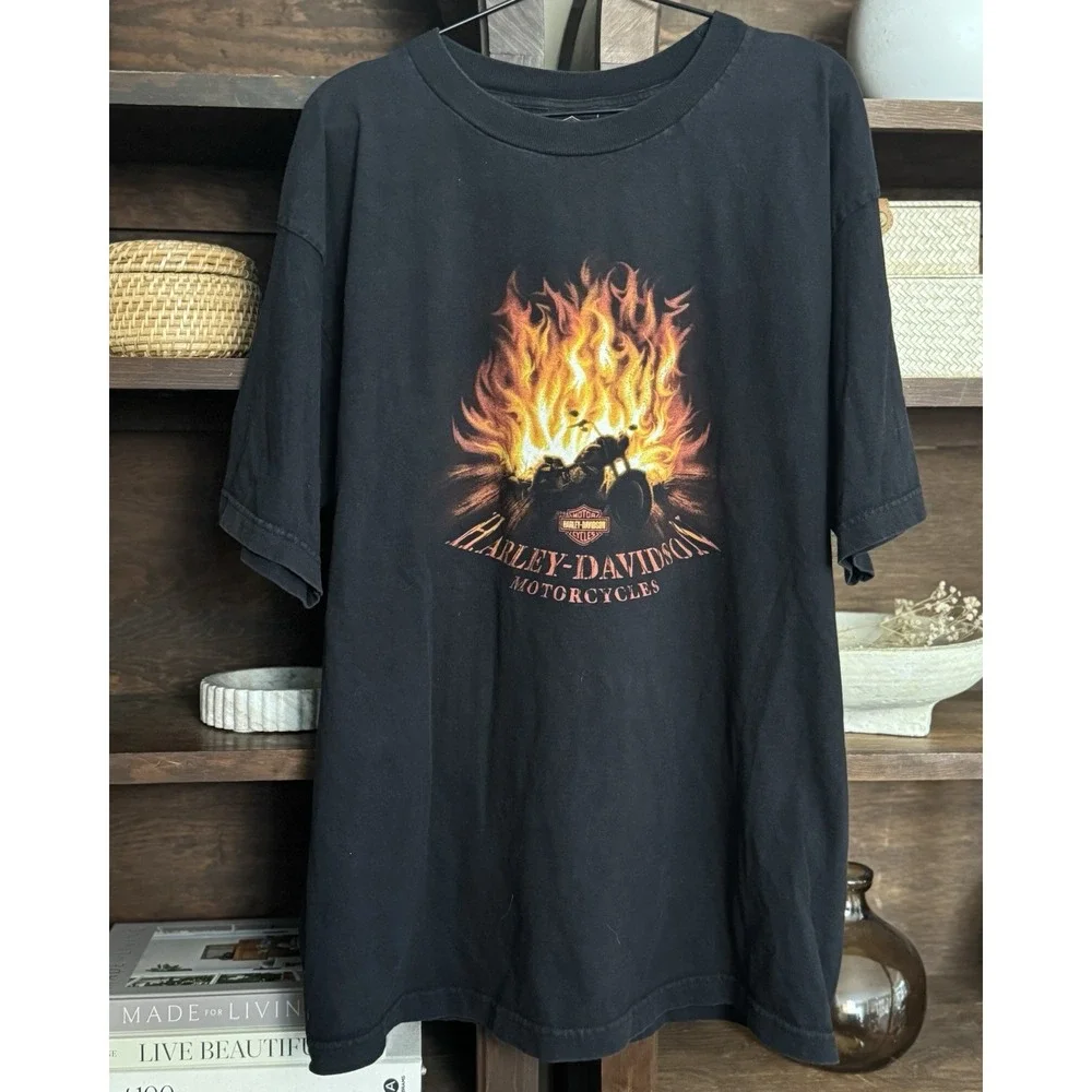 Harley-Davidson Men's T-Shirt Size XXL Prince George VA Colonial Graphic USA